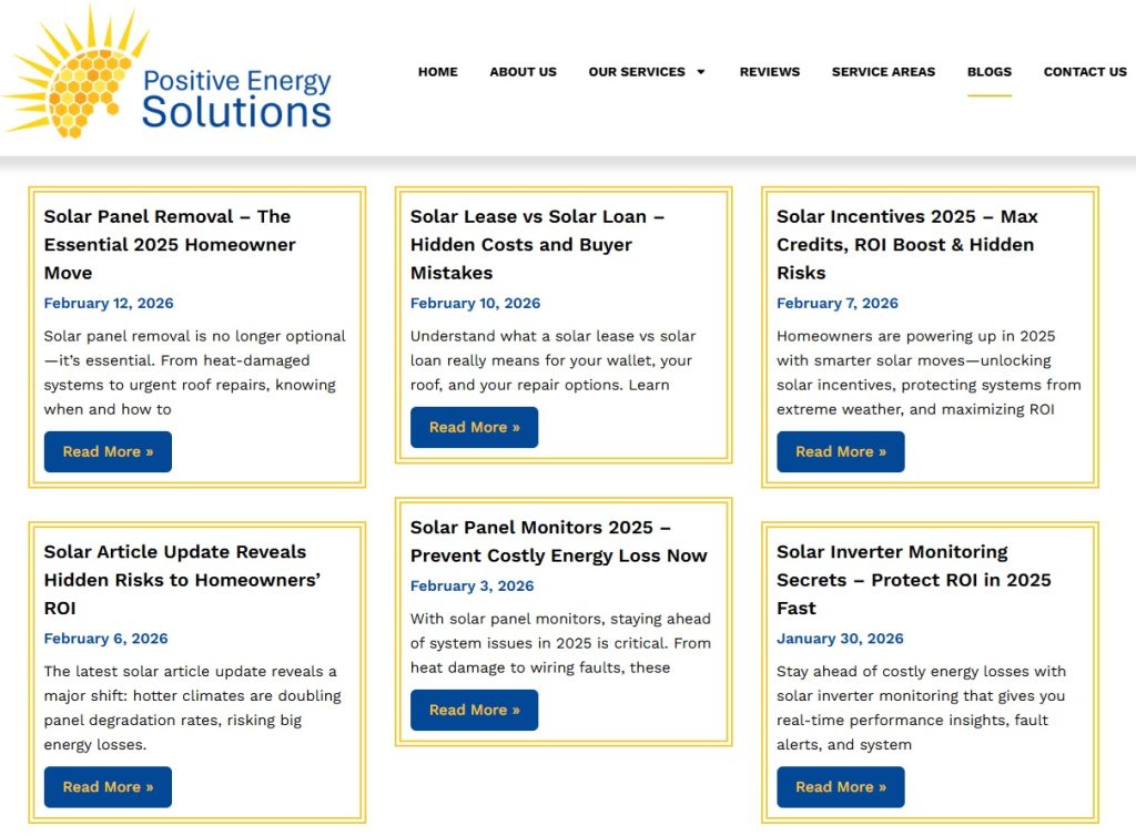 Positive Energy Solutions on ContentCrew