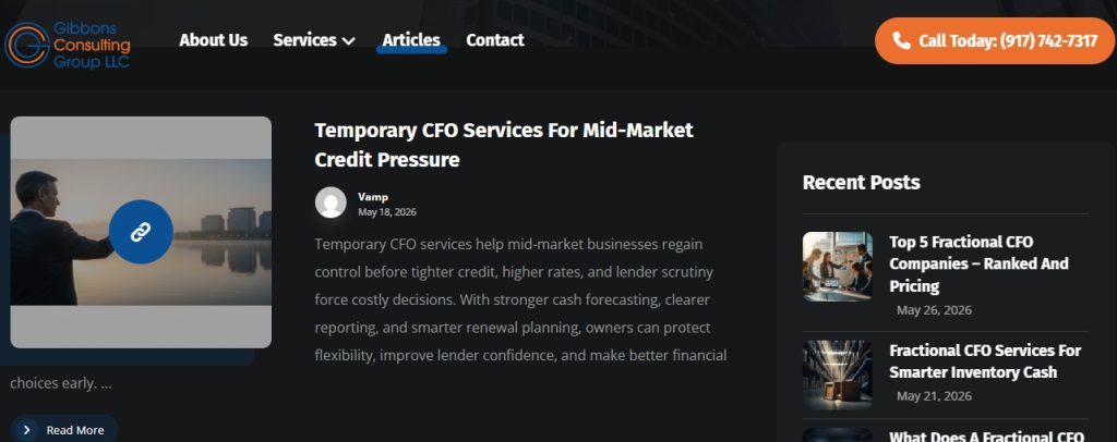 Gibbons Consulting Group Blog Articles